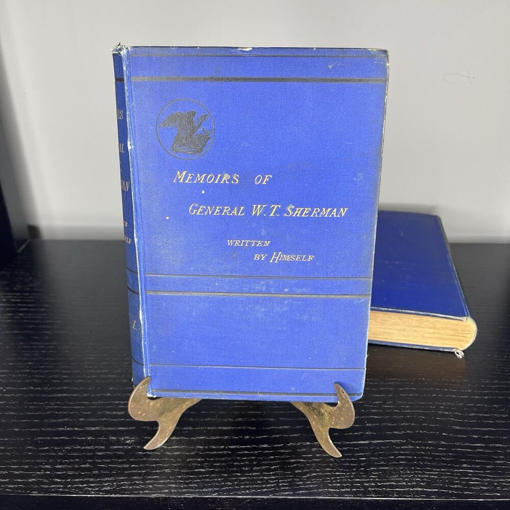 Memoirs of General William T. Sherman 2 vol. First Edition 1875 - Picture 5 of 16